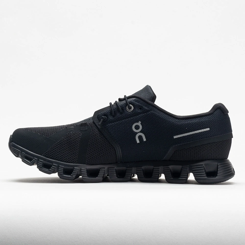 On Running On Cloud 5 Men's All Black 2 On Running On Cloud 5 Men's All Black - Image 2