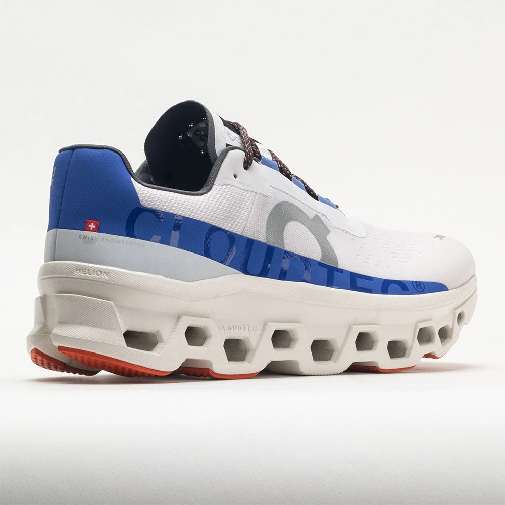 On Running On Cloudmonster Women's Frost/Cobalt 6 On Running On Cloudmonster Women's Frost/Cobalt - Image 6