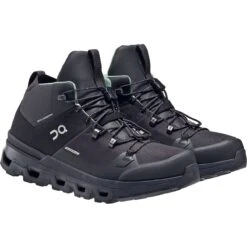On Running Cloudtrax Waterproof Hiking Boot - Women's -On Running BLA D1