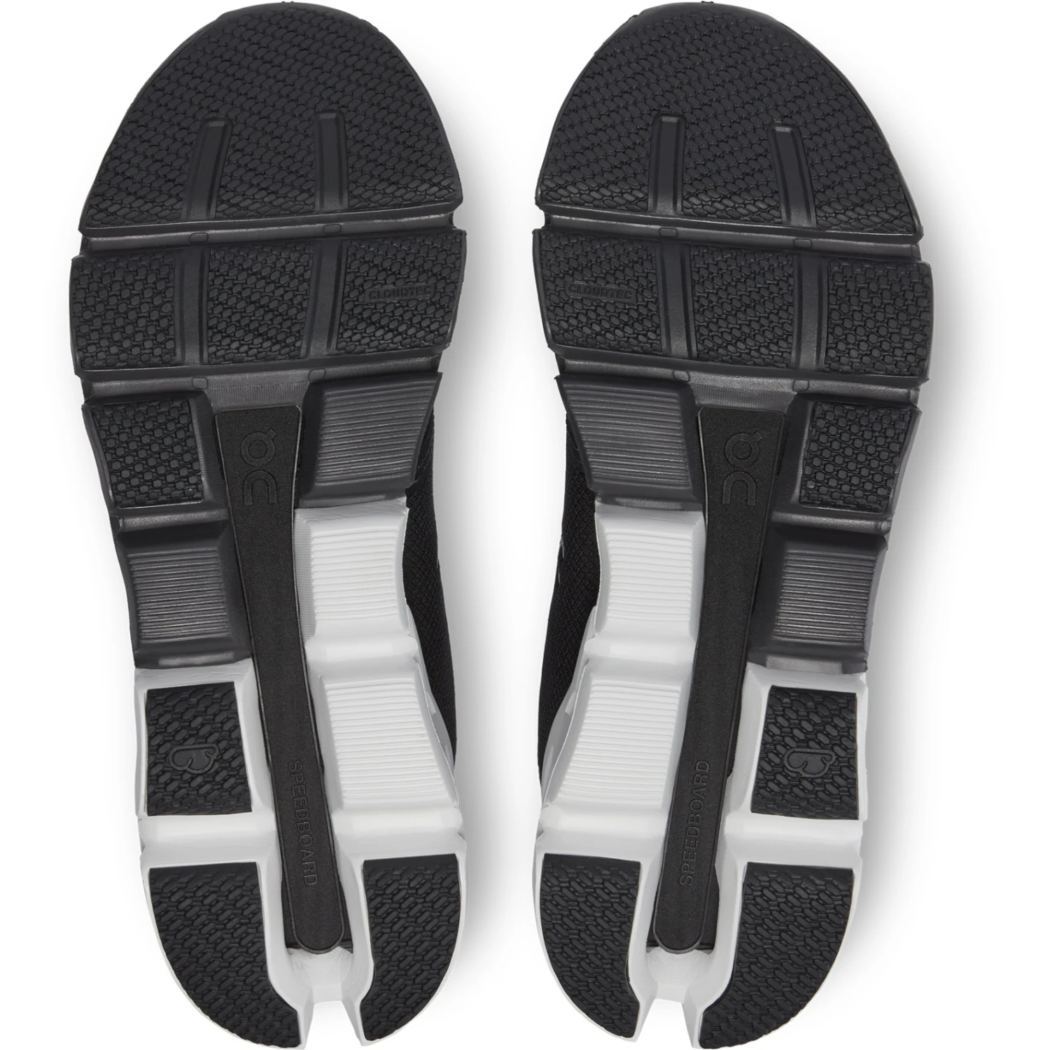 On Running On Cloudflyer 4 Wide Running Shoe - Black & White 5 On Running On Cloudflyer 4 Wide Running Shoe - Black & White - Image 5