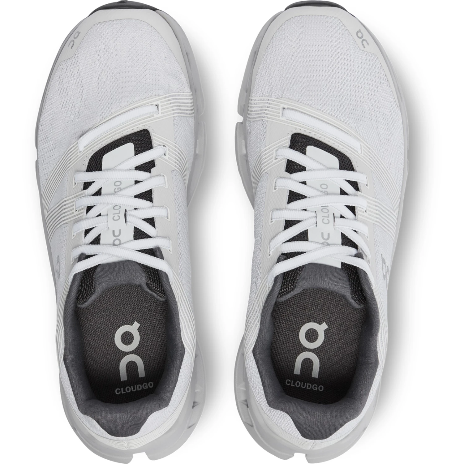 On Running On Cloudgo Women Running Shoe - White & Glacier 3 On Running On Cloudgo Women Running Shoe - White & Glacier - Image 3