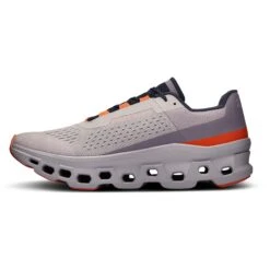 On Running On Cloudmonster Running Shoes - Pearl & Flame -On Running on cloudmonster exclusive men running shoe pearl flame 5 1531442