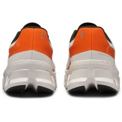 On Running On Cloudmonster Running Shoes - Undyed-White & Flame -On Running on cloudmonster men running shoe undyyed white flame 6 1531543