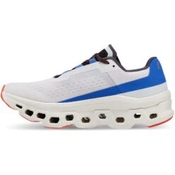 On Running On Cloudmonster Women's Running Shoes - Frost & Cobalt -On Running on cloudmonster women running shoe frost cobalt 4 1322699