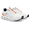 On Running On Cloudrunner Running Shoe - Undyed-White & Flame