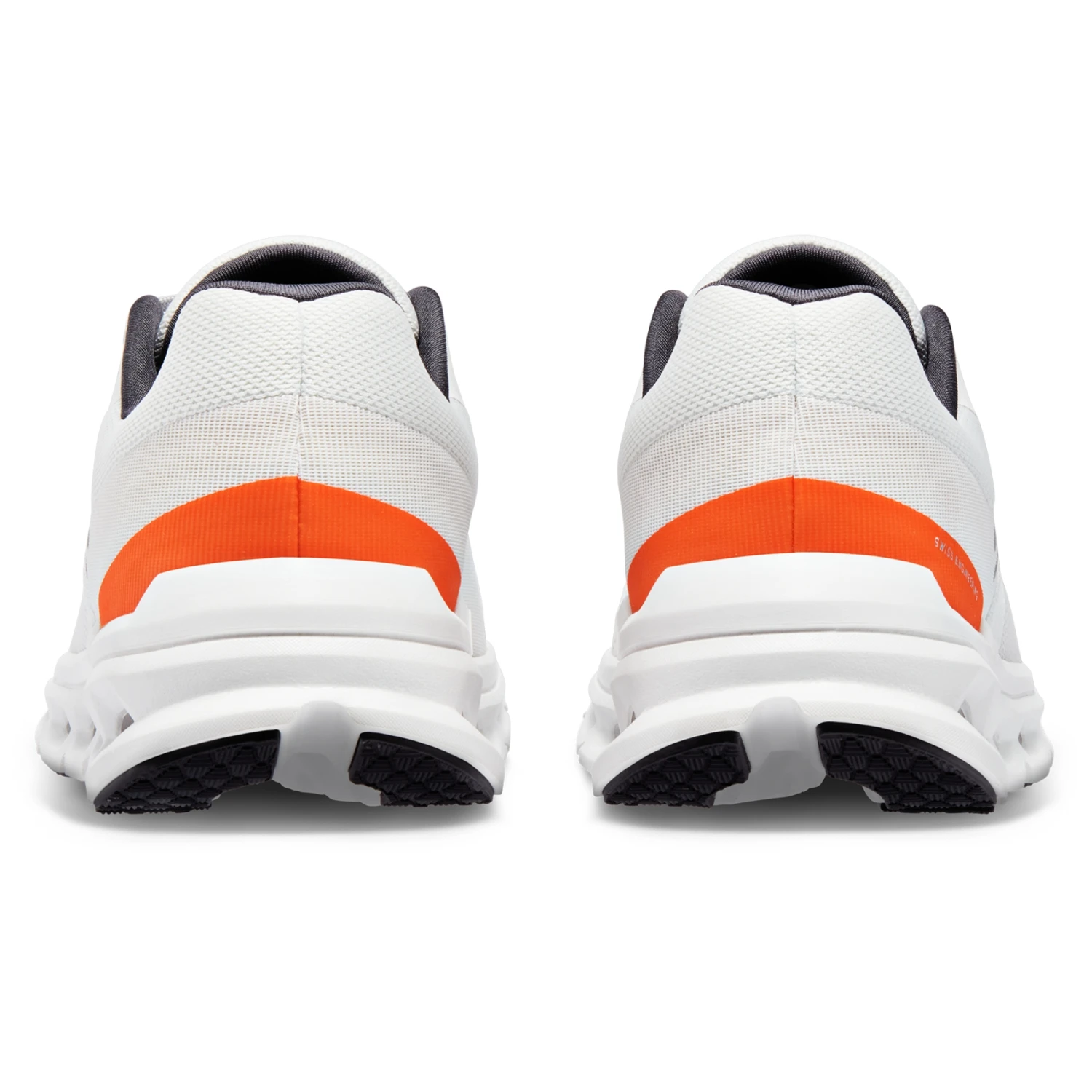 On Running On Cloudrunner Wide Running Shoe - Undyed-White & Flame 3 On Running On Cloudrunner Wide Running Shoe - Undyed-White & Flame - Image 3