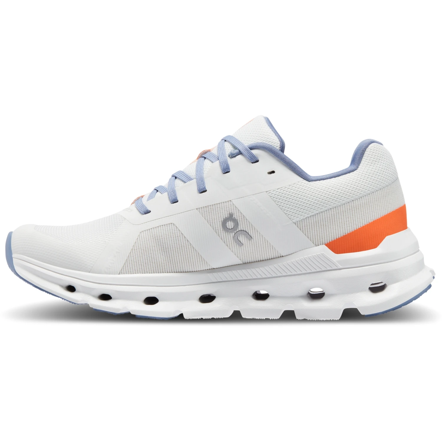On Running On Cloudrunner Wide Women Running Shoe - Undyed-White & Flame 6 On Running On Cloudrunner Wide Women Running Shoe - Undyed-White & Flame - Image 6