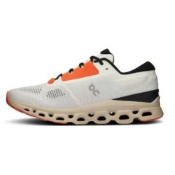 On Running On Cloudstratus 3 Men Running Shoe - Undyed-White & Sand -On Running on cloudstratus 3 men running shoe undyed white sand 5 1531599