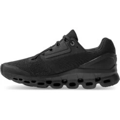 On Running On Cloudstratus Women Running Shoe - Black -On Running on cloudstratus women running shoe black 4 1105435