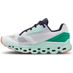 On Running On Cloudstratus Women Running Shoe - Undyed-White & Creek -On Running on cloudstratus women running shoe undyed white creek 5 1456087