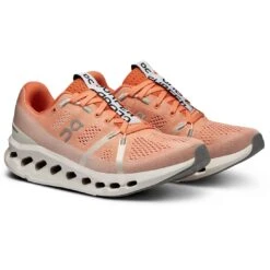 On Running On Cloudsurfer Women's Running Shoes - Flame & White