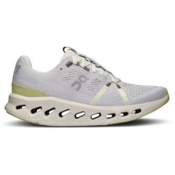 On Running On Cloudsurfer Women's Running Shoes - White & Sand -On Running on cloudsurfer women running shoe white sand 2 1531604