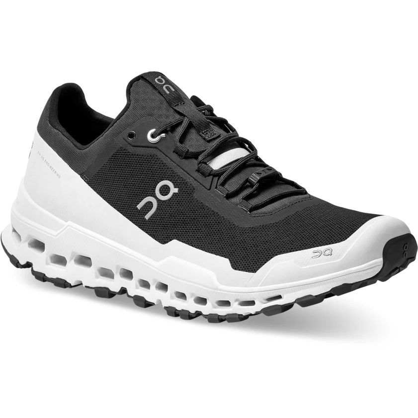 On Running On Cloudultra Trailrunning Shoe - Black & White 2 On Running On Cloudultra Trailrunning Shoe - Black & White - Image 2
