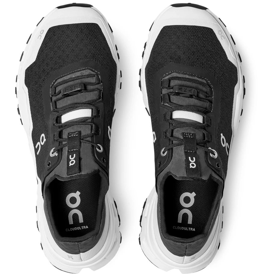 On Running On Cloudultra Women Trailrunning Shoe - Black & White 4 On Running On Cloudultra Women Trailrunning Shoe - Black & White - Image 4
