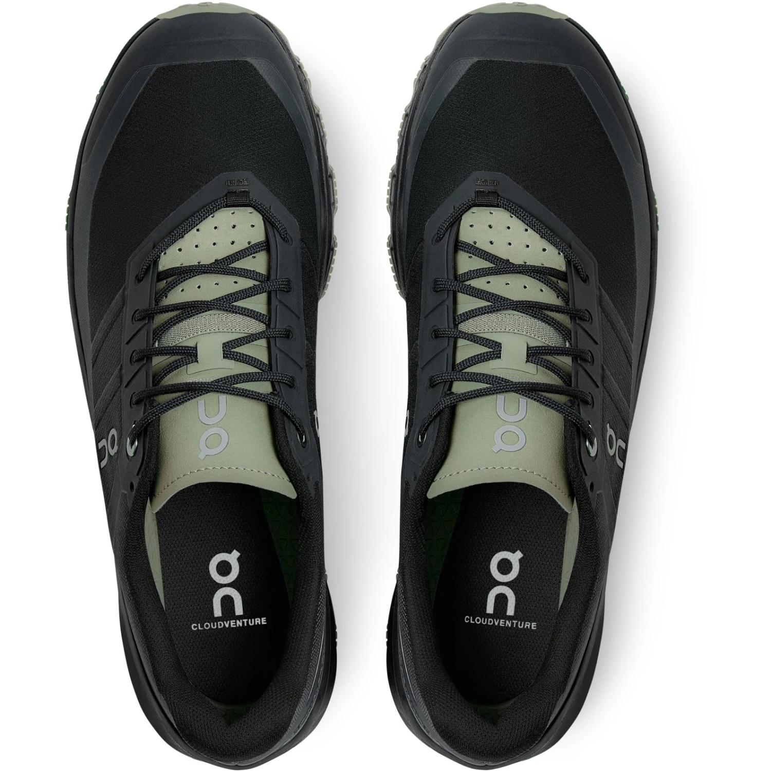 On Running On Cloudventure Trailrunning Shoe - Black & Reseda 3 On Running On Cloudventure Trailrunning Shoe - Black & Reseda - Image 3