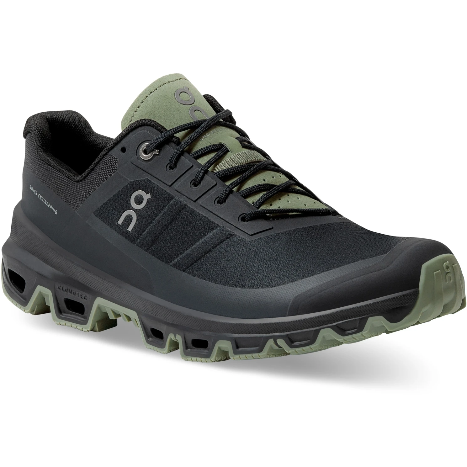 On Running On Cloudventure Trailrunning Shoe - Black & Reseda 6 On Running On Cloudventure Trailrunning Shoe - Black & Reseda - Image 6