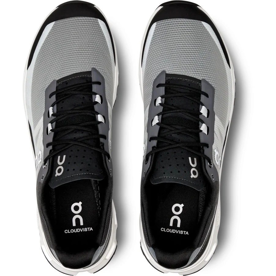 On Running On Cloudvista Men Trailrunning Shoe - Black & White 4 On Running On Cloudvista Men Trailrunning Shoe - Black & White - Image 4
