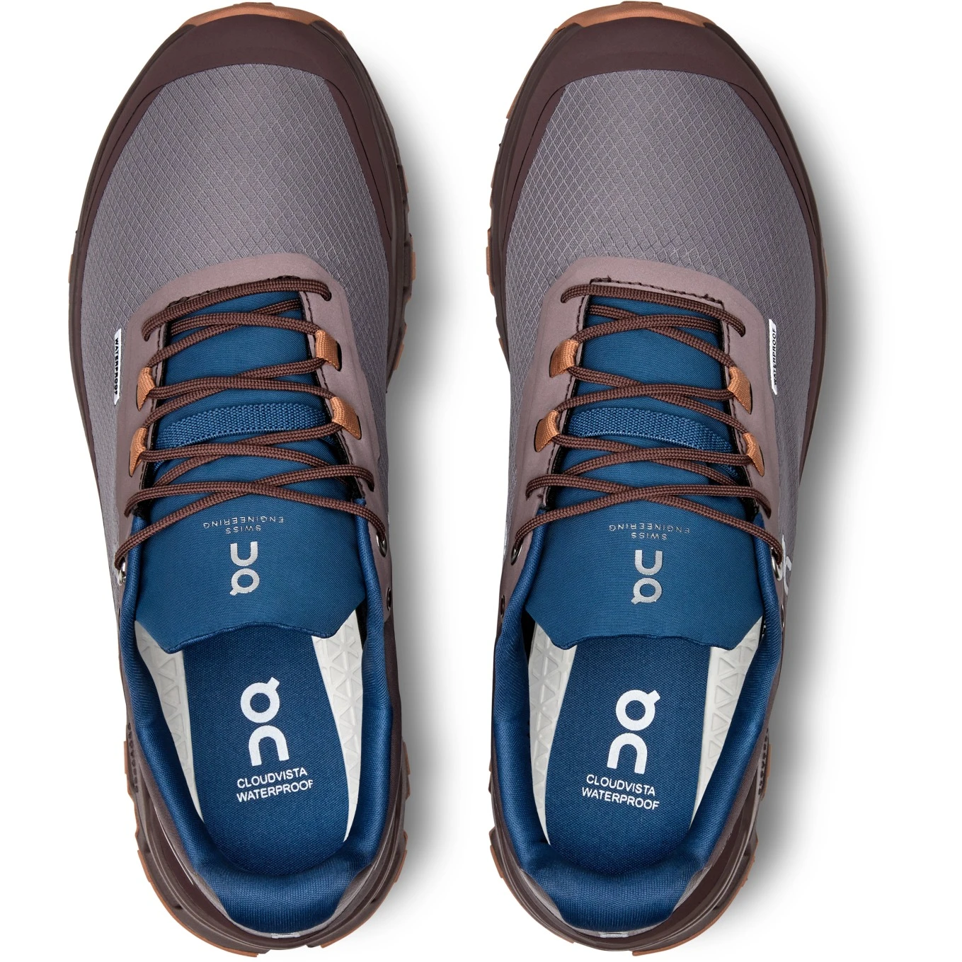 On Running On Cloudvista Waterproof Women Trailrunning Shoe - Zinc & Grape 5 On Running On Cloudvista Waterproof Women Trailrunning Shoe - Zinc & Grape - Image 5