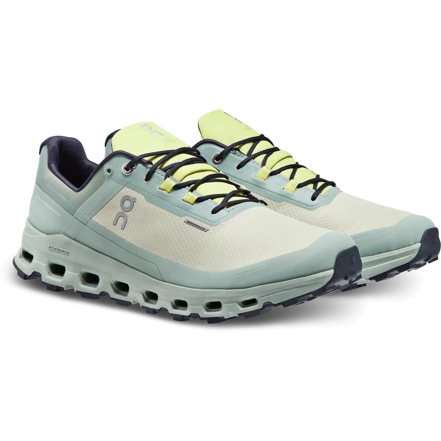 On Running On Cloudvista Waterproof Trailrunning Shoe - Chalk & Moss 1 On Running On Cloudvista Waterproof Trailrunning Shoe - Chalk & Moss