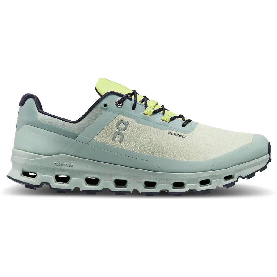 On Running On Cloudvista Waterproof Trailrunning Shoe - Chalk & Moss 3 On Running On Cloudvista Waterproof Trailrunning Shoe - Chalk & Moss - Image 3