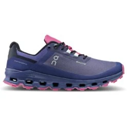 On Running -On Running on cloudvista waterproof women trailrunning shoe flint acai 6 1459981